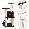 Image 4 : Group of 2 Amazon Basics Cat Tree w/Platform Regular Size Medium - Beige