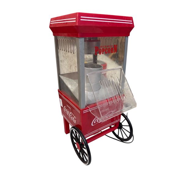 Vintage Coca-Cola Popcorn Machine (16.5in H)
