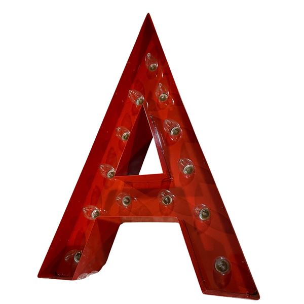New Trek Decor 2ft Letter A Iconics Marquee Light