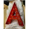 Image 2 : New Trek Decor 2ft Letter A Iconics Marquee Light