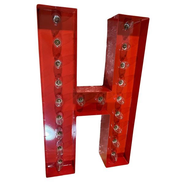 New Trek Decor 2ft Letter H Iconics Marquee Light