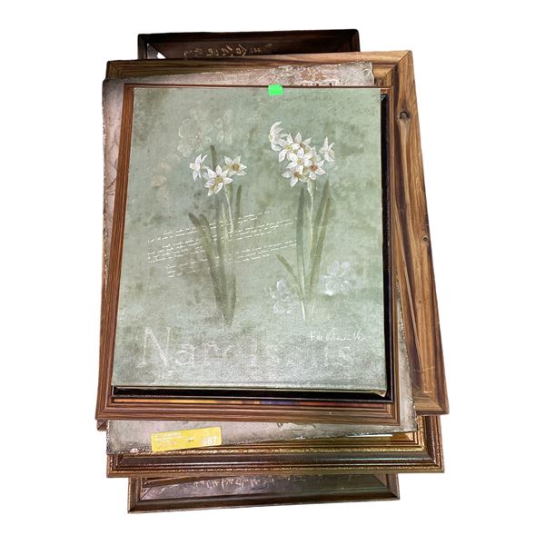 Group of Assorted Framed Prints & Originals
