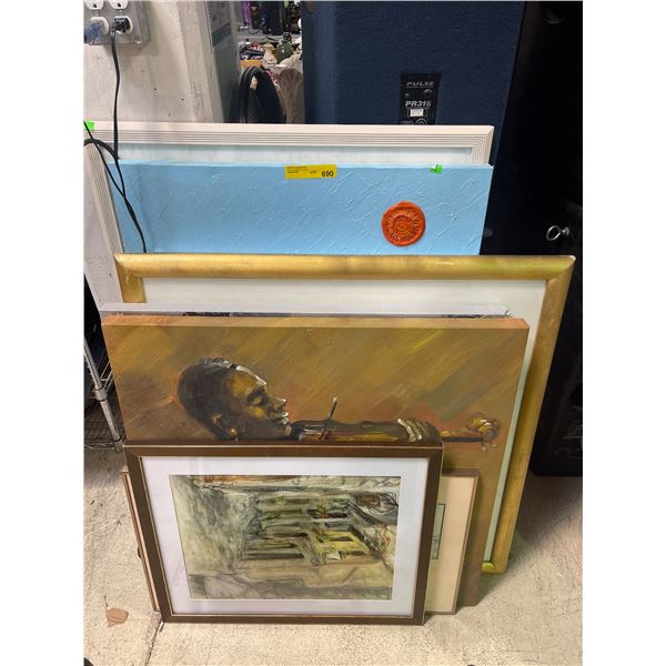 Group of Assorted Framed Prints & Originals