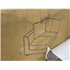 Image 7 : 3 Piece Chair Includes - Right & Left Side Chair + Ottoman