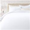 Image 1 : 3 Pce New Amazonbasics Lightweight Microfibre King Size Bright White Duvet Cover Sets