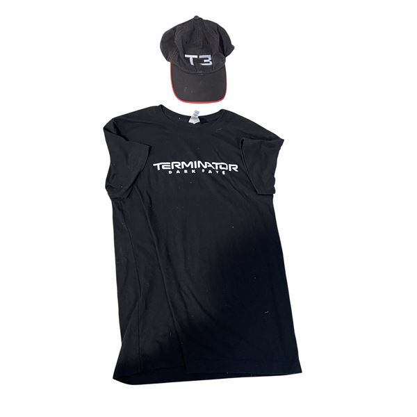Terminator 3 Crew Cap & T-Shirt Size S