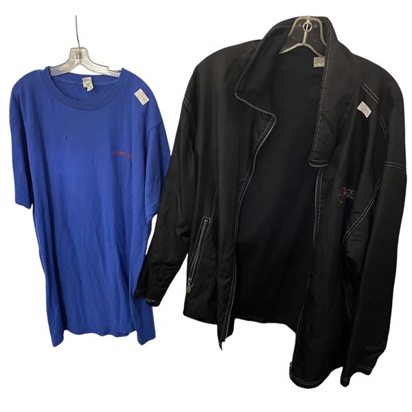 Set Dec Crew T-Shirts & Jacket Includes Man in the High Castle Size M, Sonic 2018 Size XS, Code Plea