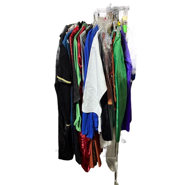 Group of Legends of Tomorrow Assorted Wardrobe - Shirts, Jackets, Karate Outfit, Sleeveless Vest, Et