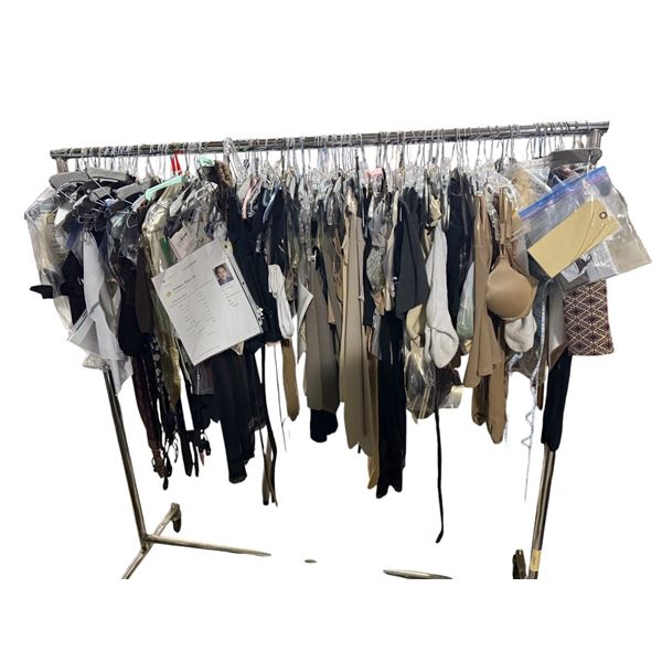 Final Destination 6 Rack Full of Assorted Wardrobe Accessories - Socks, Bowties, Cufflinks, Briefs, 