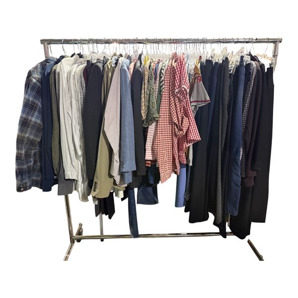 Rack of Assorted Set Dec Clothing (Rack Not Included)