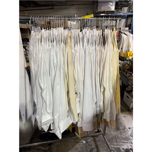 Assorted Set Dec Used White/Beige Button Up Shirts