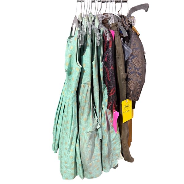 Collection of Hero Used Set Dec Clothing - Pants, Dresses & Dress Vests
