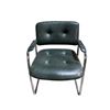 Image 1 : Mid Century Modern Chrome & Green Chair