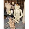 Image 1 : Large group of assorted mannequins