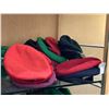 Image 2 : Large group of assorted Millitary items - includes Millitary bag / large group of army berets etc