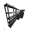 Image 1 : Group of 5 heavy duty 5-6 tier plastic shelving units (approx 36in x 14in x 75inin H)