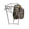 Image 1 : Rack full of millitary coats & assorted clothing (approx 40 pcs) Rack included