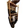 Image 2 : Shelving units full of assorted millitary clothing & misc