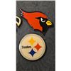 Image 2 : NFL Football Wall hanging Decorations - 4 pcs