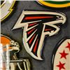 Image 2 : NFL Football Wall hanging Decorations - 5 pcs