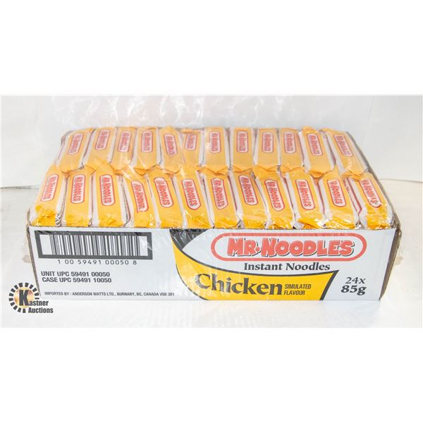 NEW 24 PACK OF MR. NOODLES CHICKEN INSTANT NOODLES