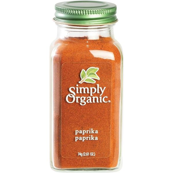 NEW 74G SIMPLY ORGANIC PAPRIKA