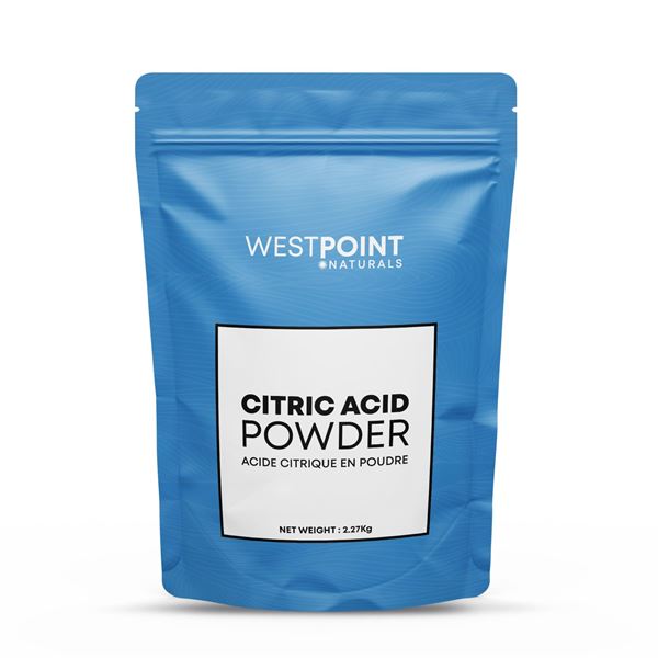 NEW 2.27KG WEST POINT CITRIC ACID POWDER