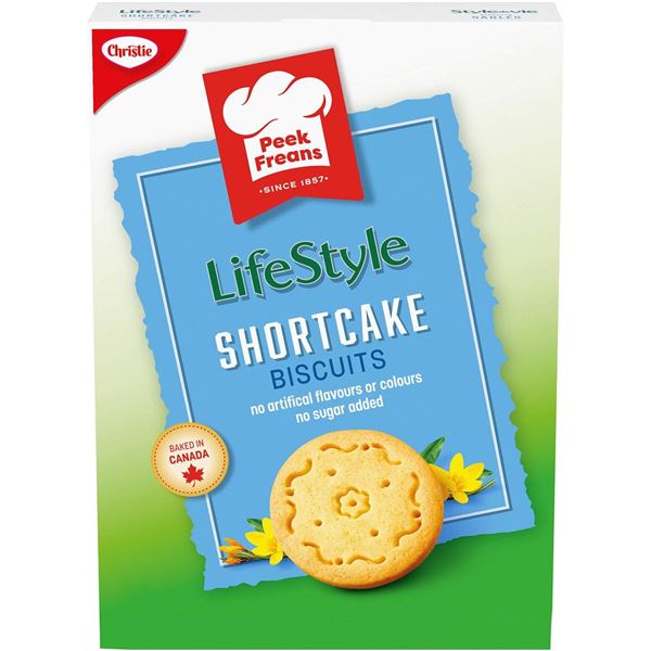 NEW 2 X 290G LIFE STYLE SHORTCAKE BISCUITS