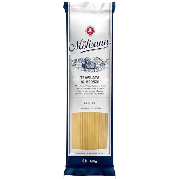 NEW 450G LA MOLISANA PASTA LINGUINE