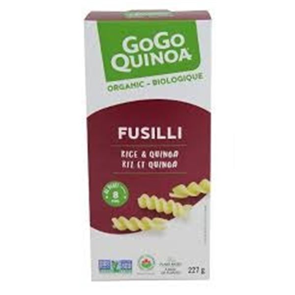 NEW 227G GOGO QUINOA FUSILLI