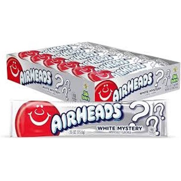 NEW 36 BARS AIRHEADS WHITE MYSTERY