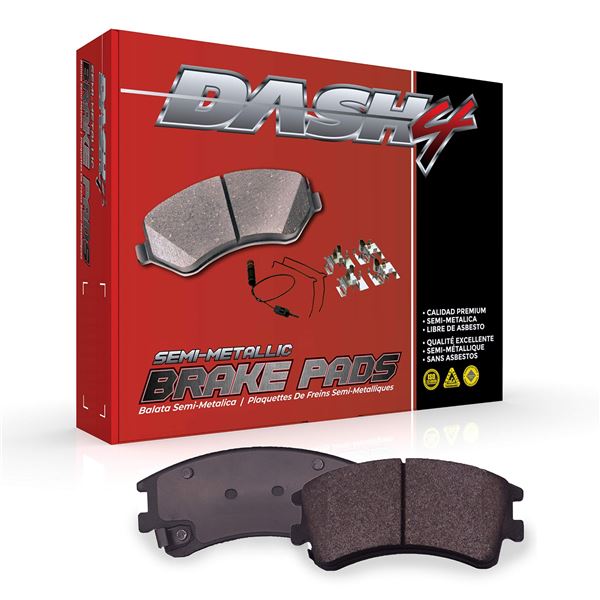 NEW DASH4 SEMI-METALLIC BRAKE PADS