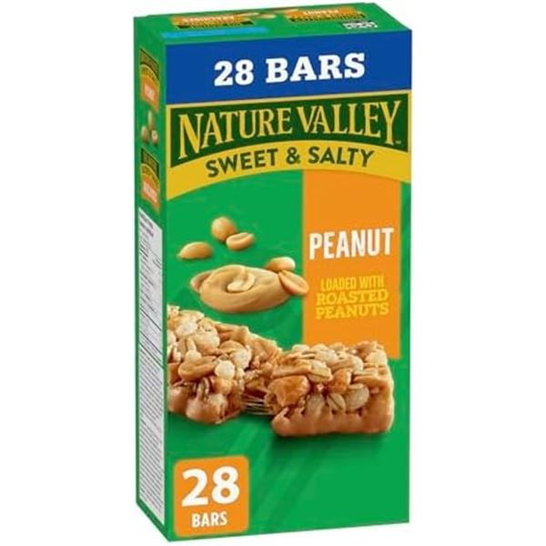 NEW 980G NATURE VALLEY SWEET & SALTY PEANUTS