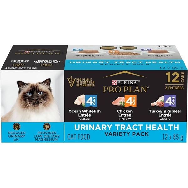NEW 12 X 85G PURINA PRO PLAN VARIETY PACK CAT FOOD