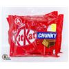 Image 1 : NEW 3 UNITS OF KIT KAT CHUNKY 4 PACKS OF FULL SIZE