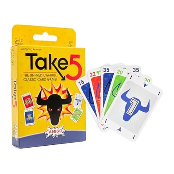 NEW TAKE 5 THE UNPREDICTA-BULL CLASSICAL CARD GAME