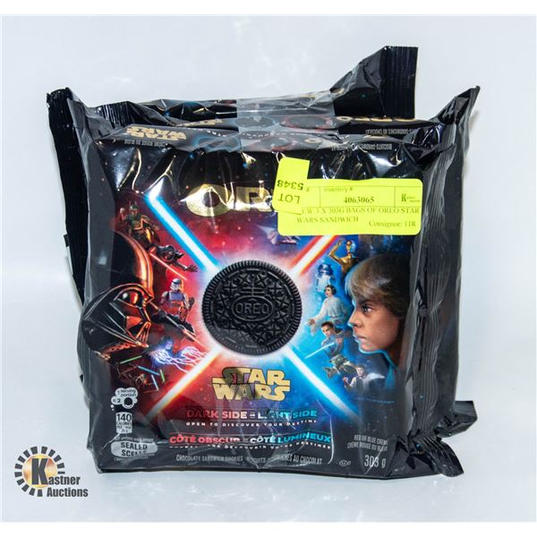NEW 3 X 303G BAGS OF OREO STAR WARS SANDWICH