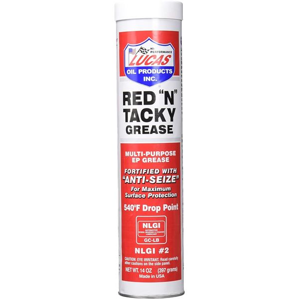 BRAND NEW 397G LUCAS OIL RED N TACKY GREASE