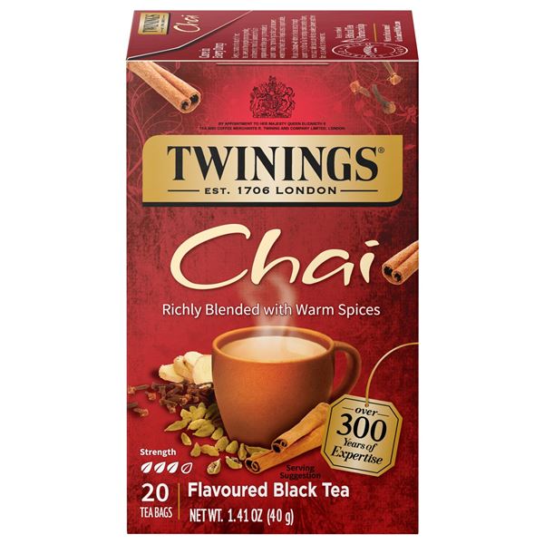 NEW 6 X 20G INDIAN SPICED CHAI TEA