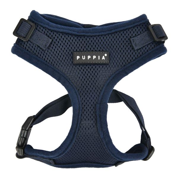 NEW PUPPIA DOG HARNESS NAVY BLUE