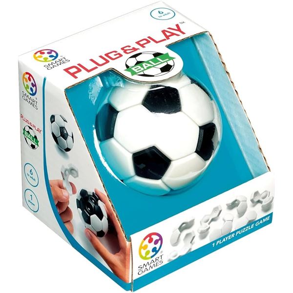 NEW SMARTGAMES PLUG&PLAY SOCCERBALL