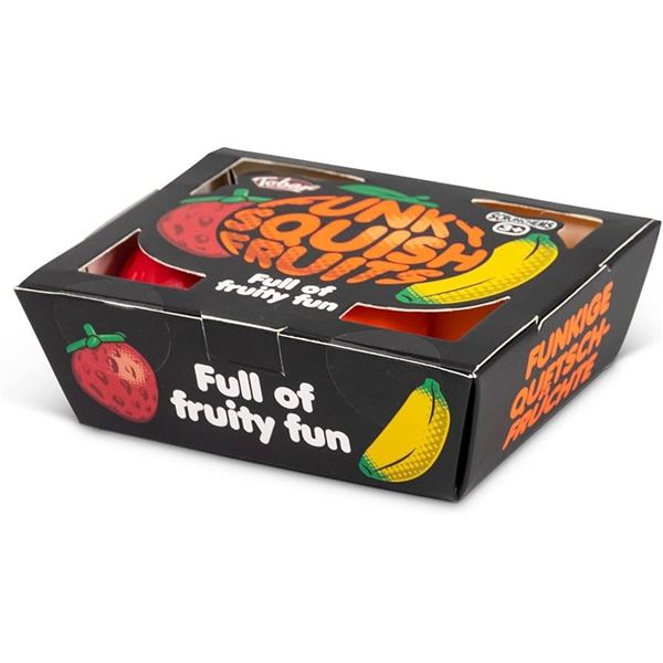 NEW TOBAR FUNKY SQUISH FRUITS FULL OF FRUITY FUN