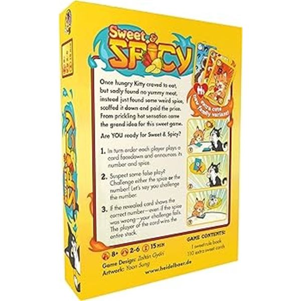 NEW SWEET SPICY CUTE CARD GAME