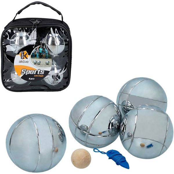 NEW 4 BALLS FOR BOULES