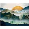 Image 1 : NEW DIY PAINT BY NUMBER ABSTRACT NATURE SCENE