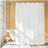 Image 1 : NEW SEENUS EXTRA LONG SHOWER CURTAIN LINER
