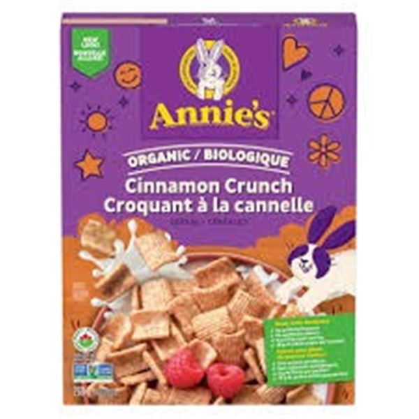 NEW 260G ANNIES CINNAMON CRUNCH CEREAL
