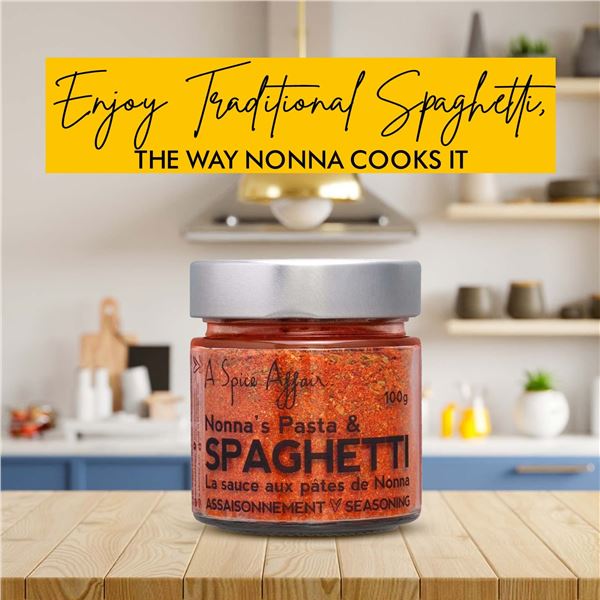 NEW 100G A SPICE AFFAIR SPAGHETTI NONNAS PASTA