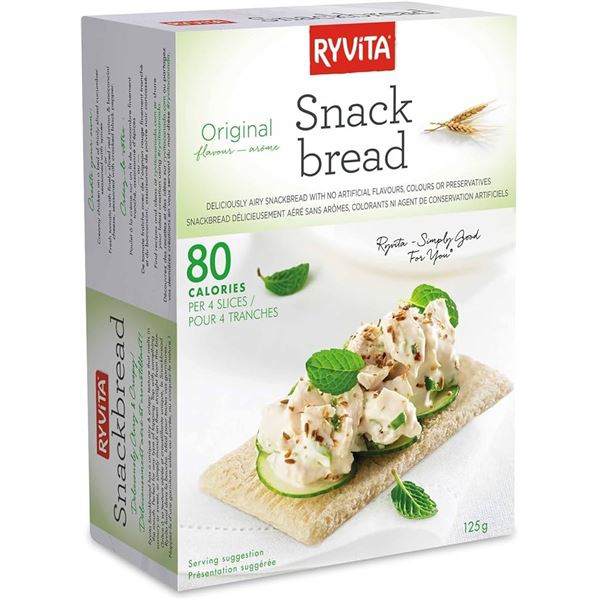 NEW 125G RYVITA SNACK BREAK ORIGINAL