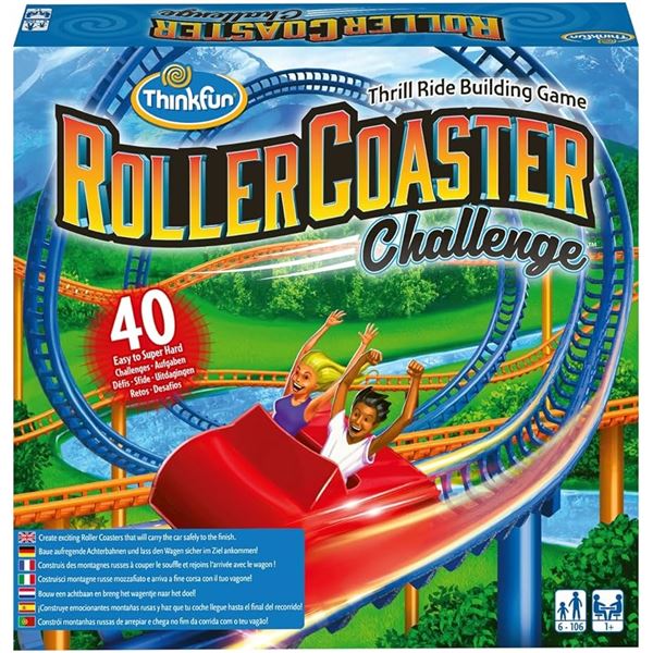 NEW THINKFUN ROLLERCOASTER THRILL RIDE CHALLANGE